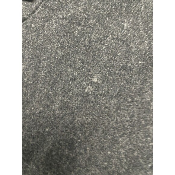 Vintage 90s LL Bean Duffle Coat Men Wool Hooded Toggle Jacket Gray Size small - Picture 6 of 16